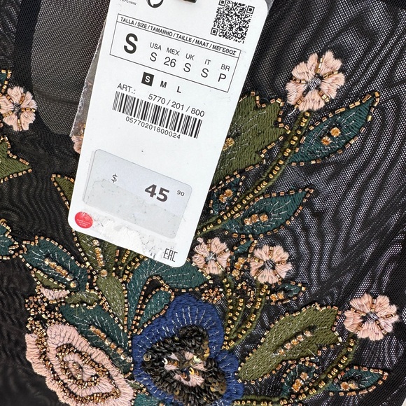 Zara Limited Edition Bodysuit, Size S - Picture 5 of 6